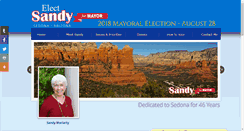 Desktop Screenshot of mayorsandy.com